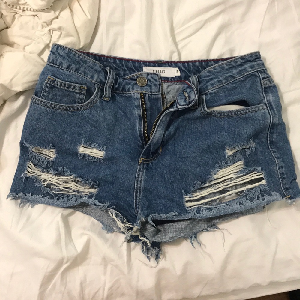 Jean shorts
